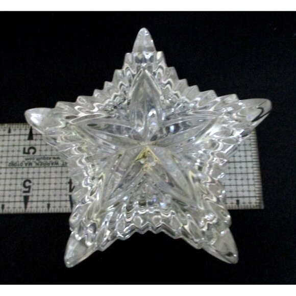 Vintage Crystal Star-Shaped Trinket Treasure Stash Presentation Box - Vintage Kr - Picture 6 of 6